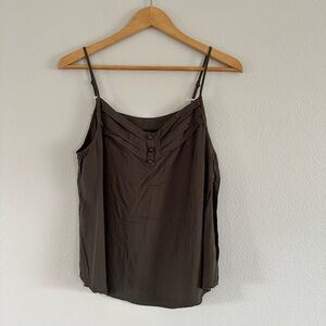 Fun 2 Fun Olive Green Camisole